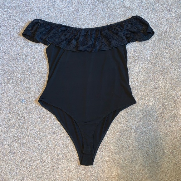 Charlotte Russe Tops - Charlotte Russe Off The Shoulder Bodysuit